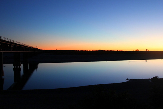 Sunset in Haast -- this was our camp site for the night! Sunset in Haast -- this was our camp site for the night!