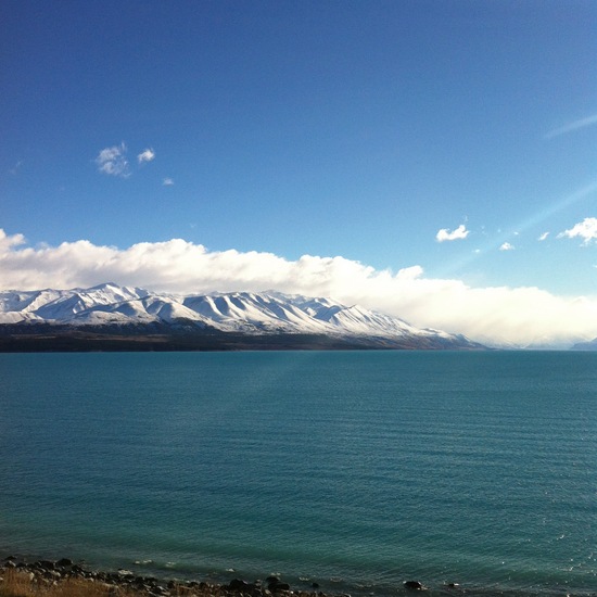 Lake McGregor near Lake Tekapo Lake McGregor near Lake Tekapo