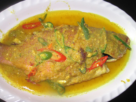 Makanan di Pulau Derawan