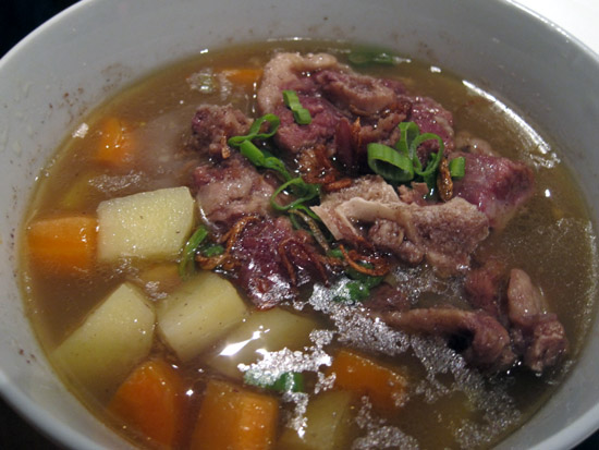 Sop buntut di Lavish - Jakarta Sop buntut di Lavish - Jakarta
