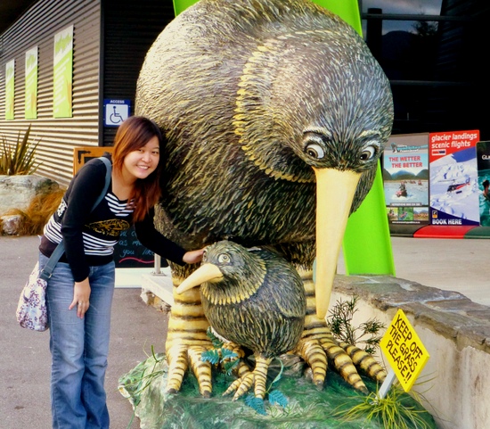 Burung Kiwi - Foto sama patungnya saja deh Burung Kiwi - Foto sama patungnya saja deh