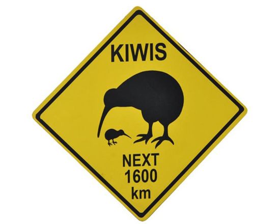 Burung Kiwi - Road Sign Burung Kiwi - Road Sign