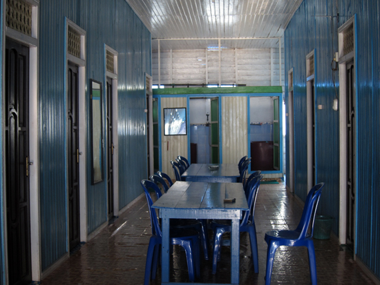 Ruang tengah di penginapan