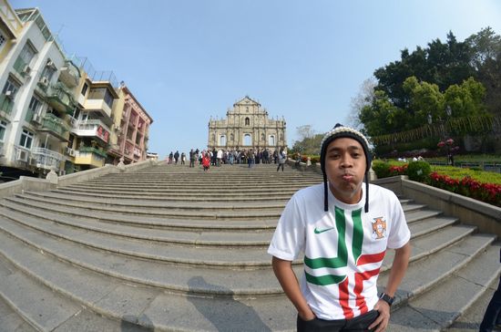Having fun in Macau