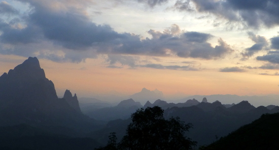 Pemandangan di Laos Utara banyak yang indah Pemandangan di Laos Utara banyak yang indah