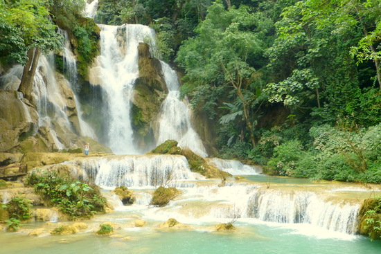 Aktivitas di Luang Prabang - Kuang Si Waterfall