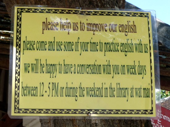 Aktivitas di Luang Prabang - Ngobrol dengan Bhiksu