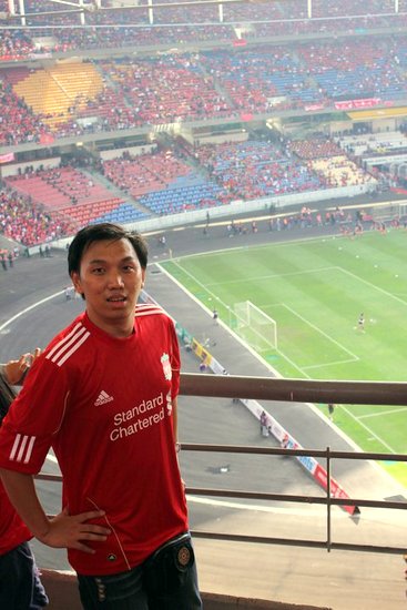 nonton Liverpool untuk traveloveing