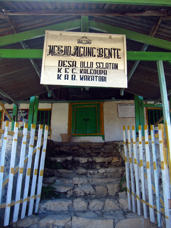 Mesjid tertua di Kaledupa
