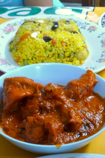Nasi Briyani & Chicken Tikka Masala