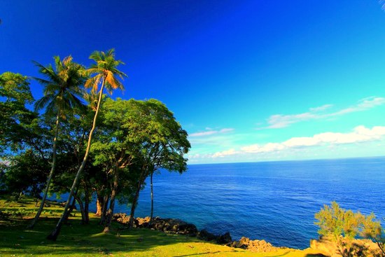 Pemandangan di sekitar Benteng Jepang