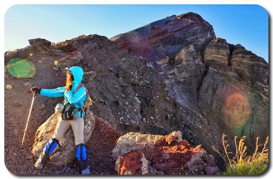 summit attack Rinjani