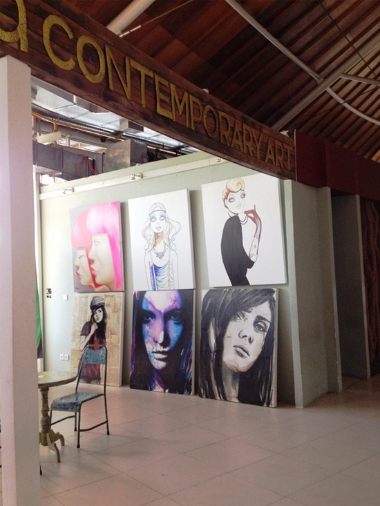 Beachwalk Bali - Art Section