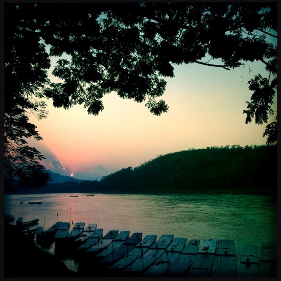 Sunset di Luang Prabang