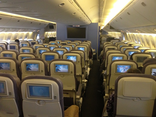Saudi Arabian Airlines Seating Configuration