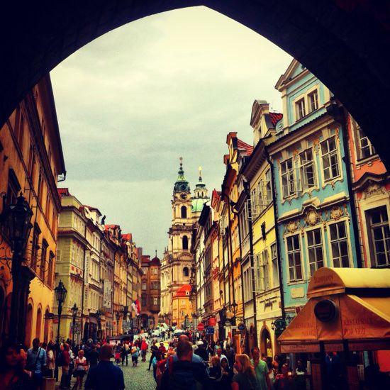 Pemandangan kota Praha