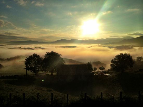 Camino near Orisson