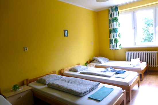 Kamar di Patio Hostel