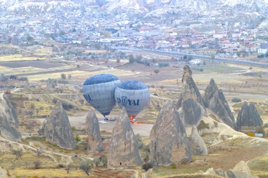 Area take-off khusus untuk Royal Balloon