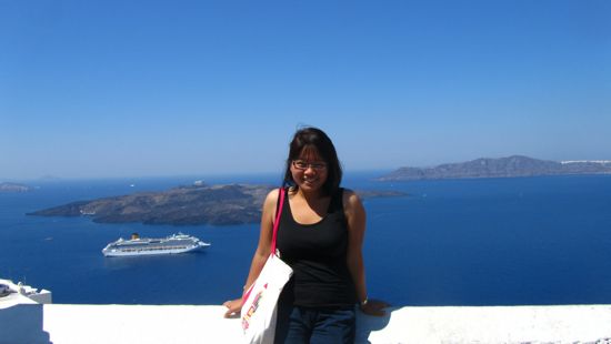 Nyante di Santorini, Yunani