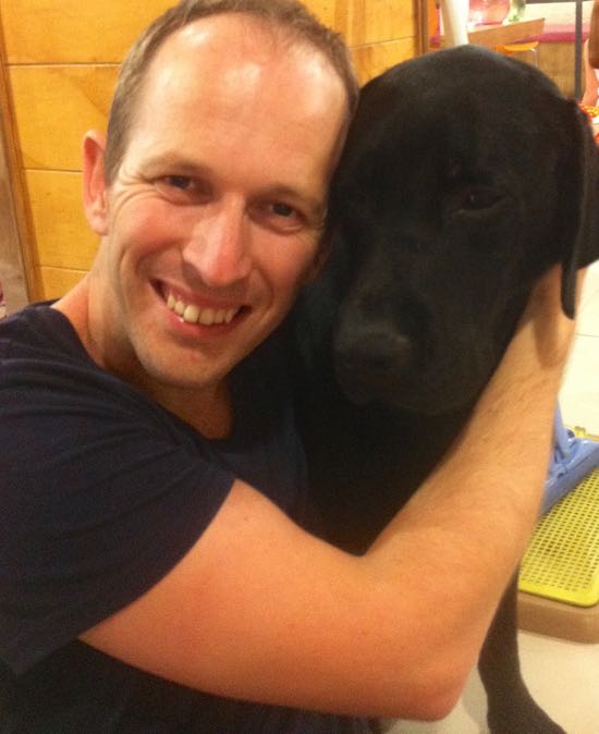 Favorit Adam - labrador hitam!