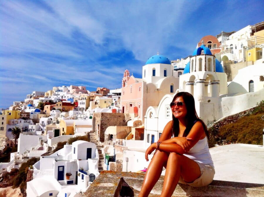 Liburan di Santorini