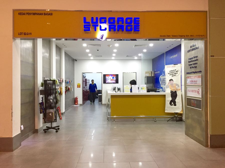 Tempat Penitipan Bagasi di KLIA2
