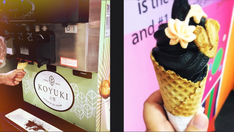 Charcoal Ice Cream - Koyuki