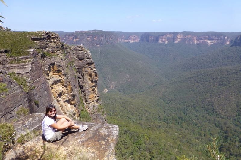 Hiking di Blue Mountains, Australia