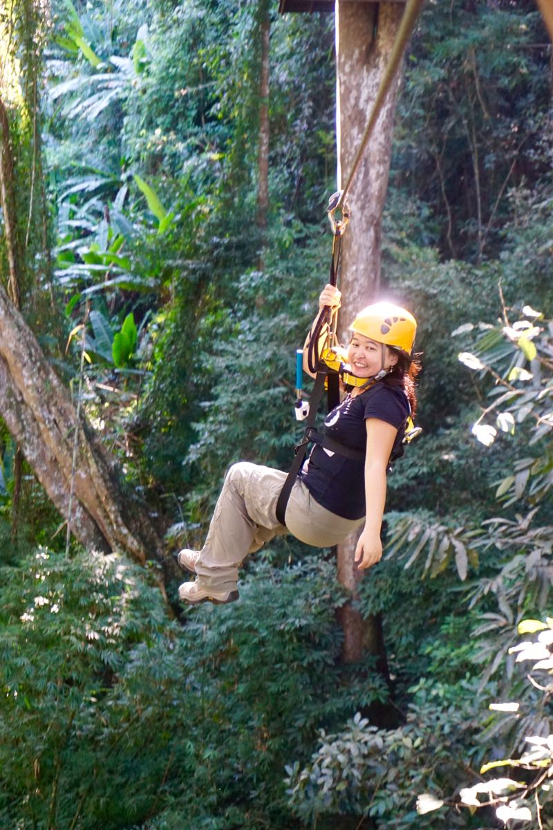 Petualangan seru di Flight of The Gibbon, Chiang Mai