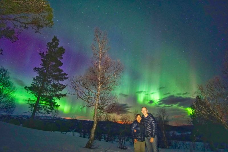 Aurora Borealis yang fenomenal di Norwegia