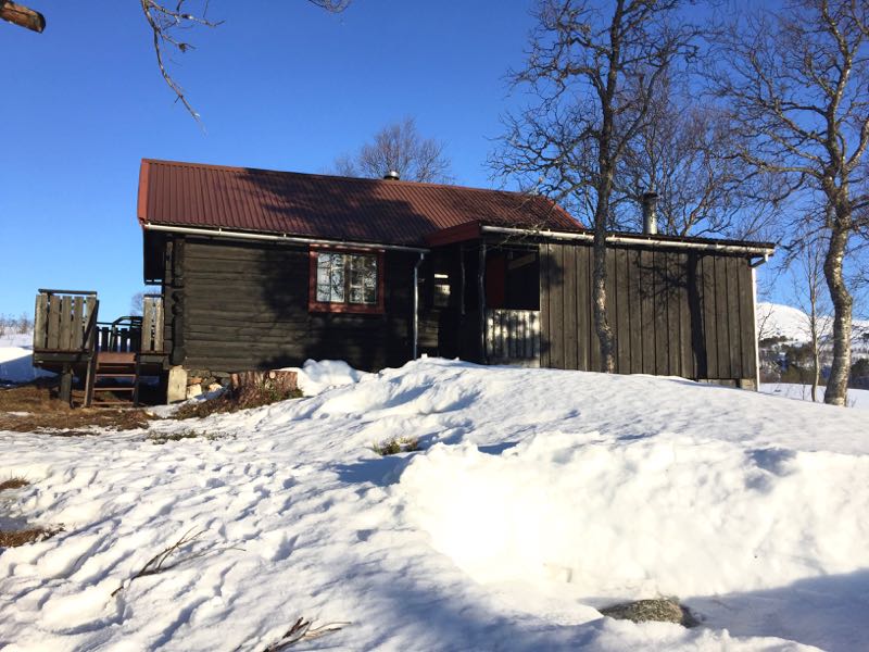 Kabin AirBnB kami di Norwegia