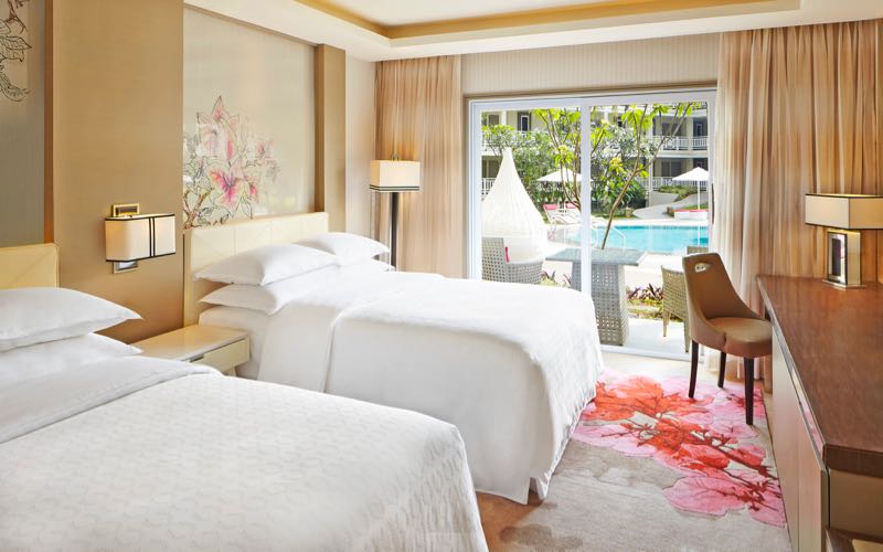 Interior Pool Access Room Sheraton Hotel Bandung