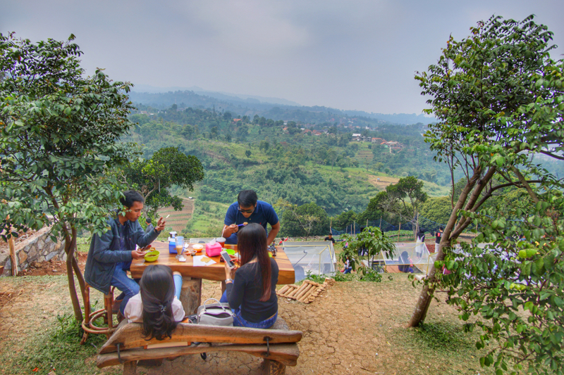 Area outdoor luas di Lereng Anteng