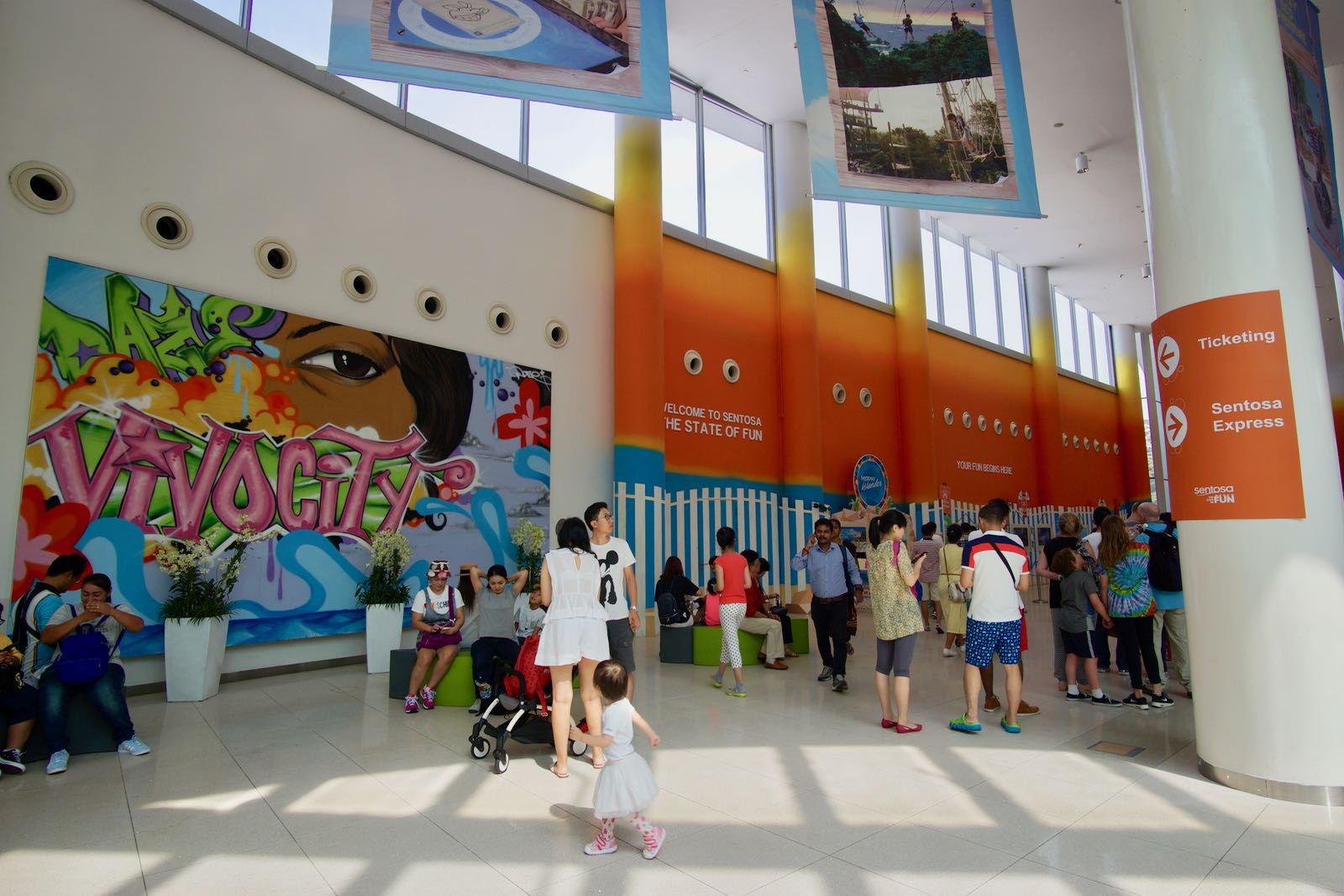 Konter Tiket Sentosa Islandndi Vivo City