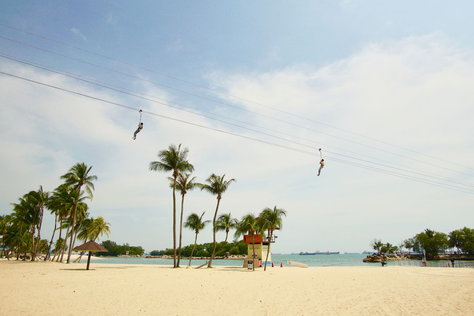 MegaZip Menuju Ke Siloso Beach
