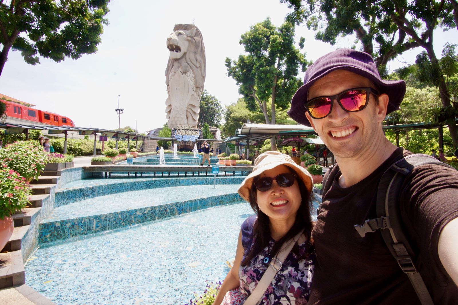 Merlion Di Sentosa Island