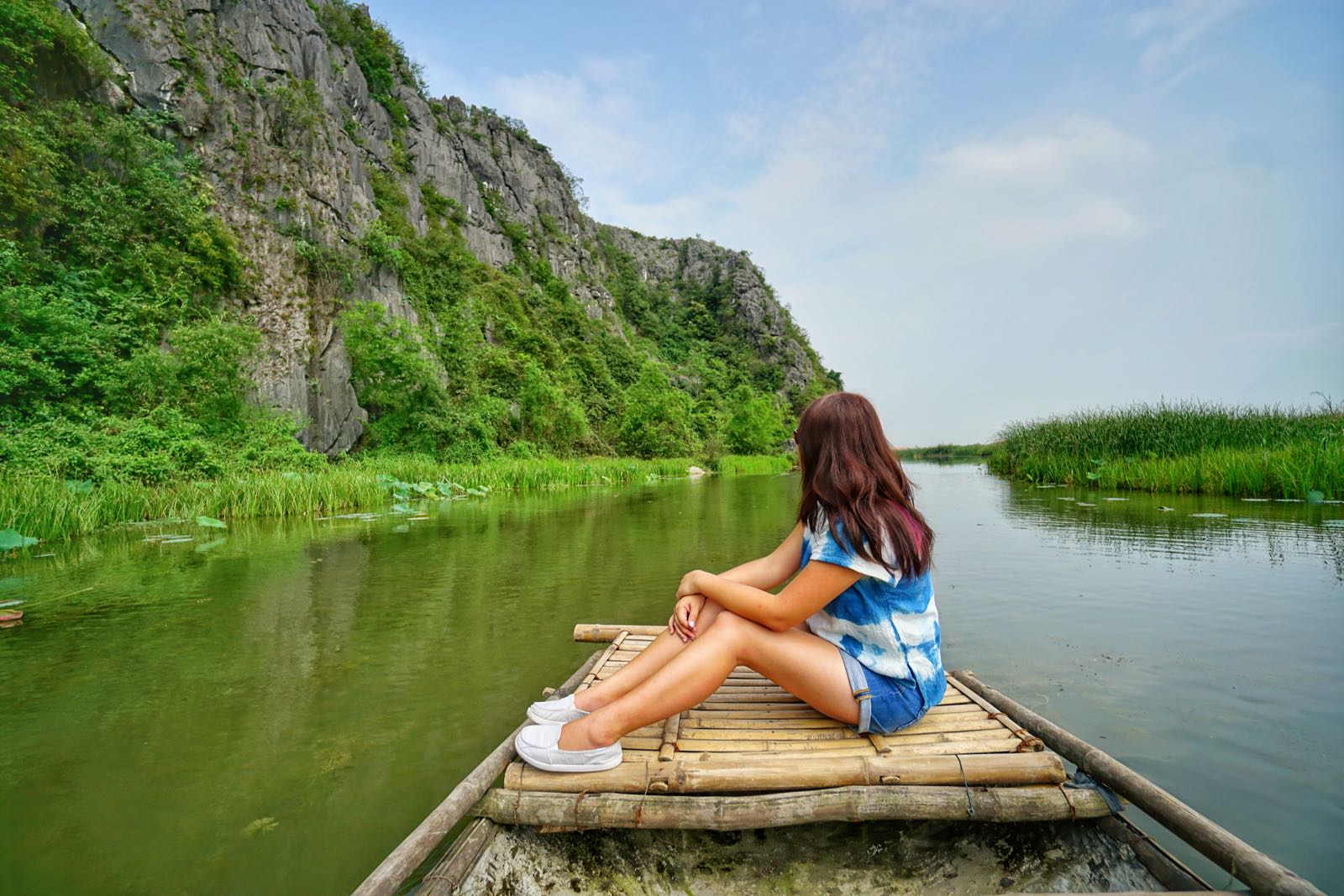 Pemandangan Van Long Nature Reserve