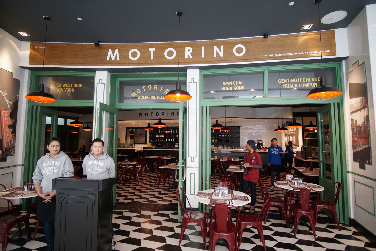 Motorino Pizzeria, Genting Front
