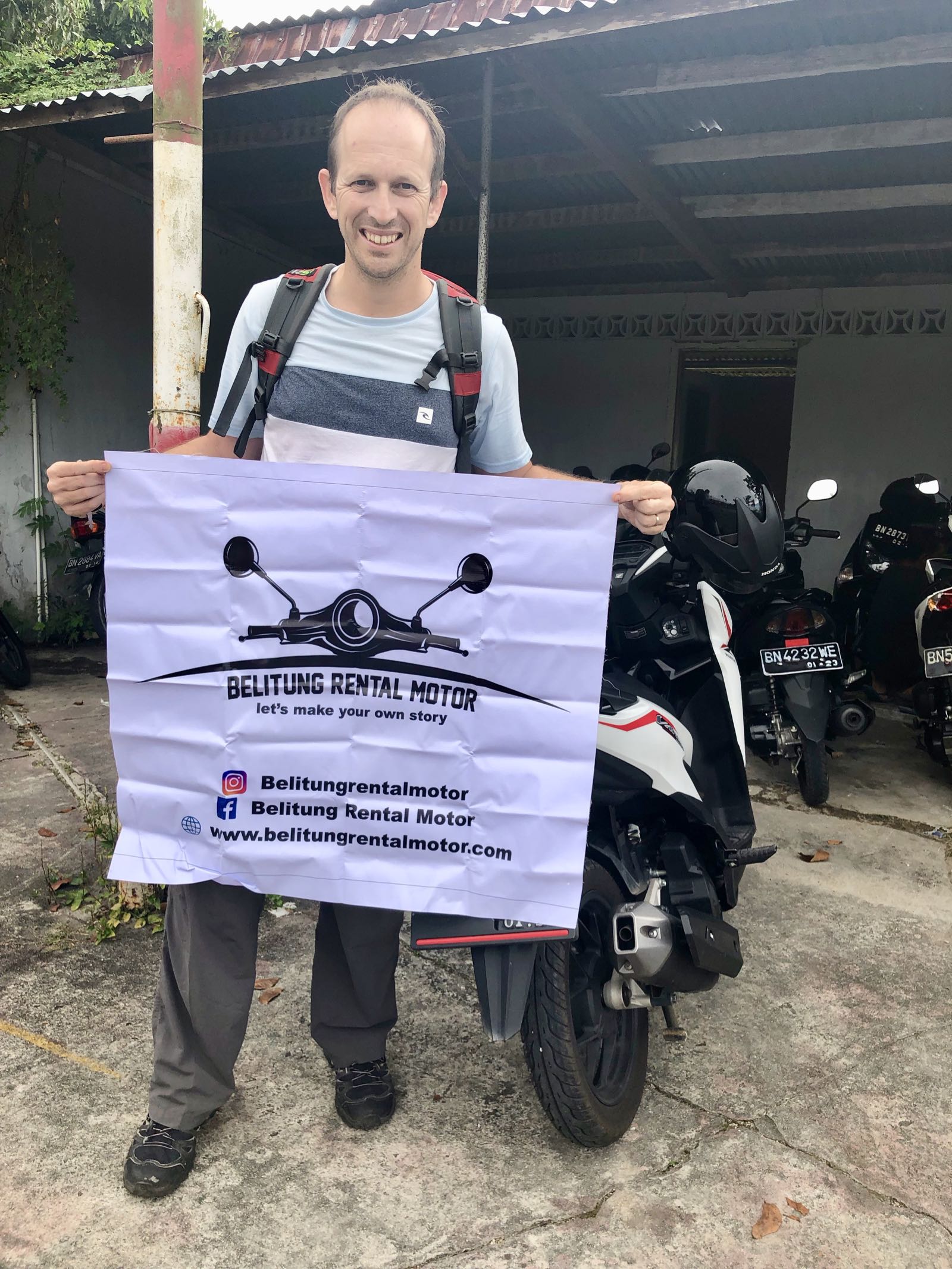 Sewa Motor Di Belitung