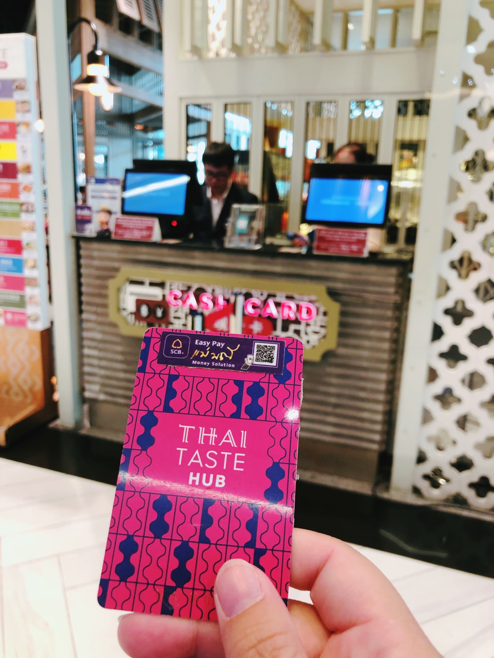 Cash Card Buat Makan Di Thai Taste Hub King Power Rangnam Bangkok