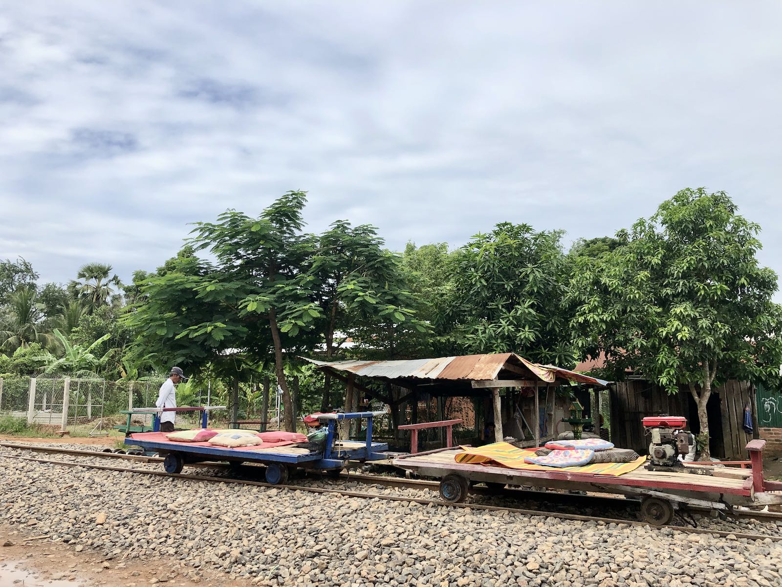 Kereta Bambu Di Battambang